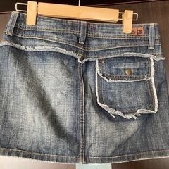 デニム　ミニスカート　　JJ        W26の画像