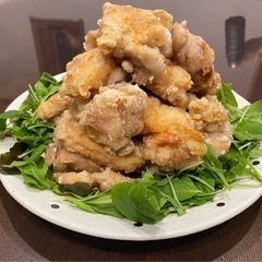 ジューシーから揚げ＆たこ焼き会✨😍