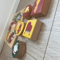 こどもちゃれんじ　型はめパズル　クリスマスの画像