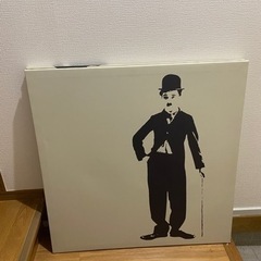 チャップリン　絵　アートパネル　IKEA