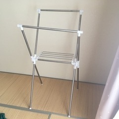 洗濯物干しです！