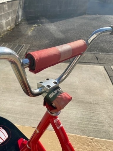 SUNN  SCOOT スノースクート レッド×ブラック  ソールカーバー付き中古