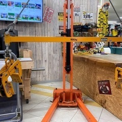 木製パネル、2×4吊りあげ作業にお勧め！　2点吊り用天秤＋パネル・梁クランプ2個＝3点セットの画像