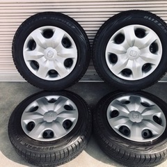 冬タイヤ  175/65R14 ホンダ製ホイール付きスタッドレス バリ山4本組