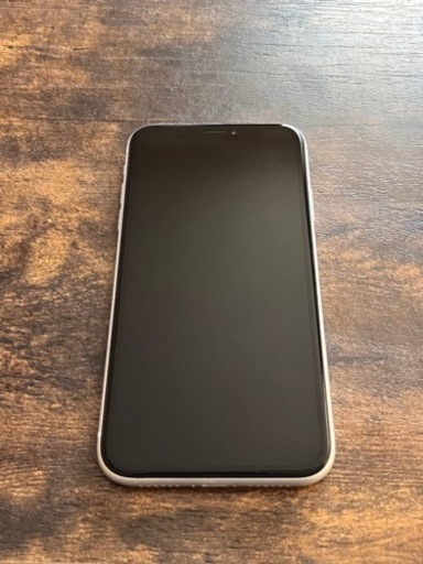 【受付停止、お譲り先決定】iPhoneXR 256GB ホワイト