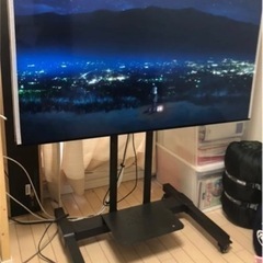Rfiver テレビスタンド キャスター付き