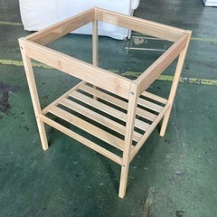 ● IKEA、サイドテーブル、ガラス天板
