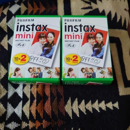 FUJIFILM　instax mini　新箱２個