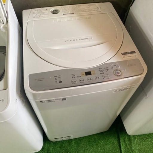 大阪限定●配送無料●2019年製●SHARP●ES-GE5C●洗濯機