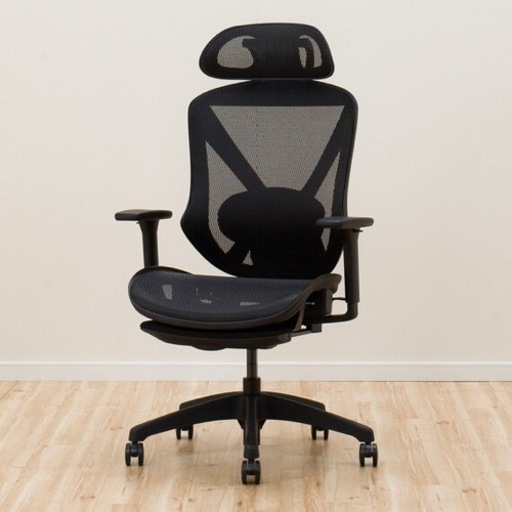 ニトリ　オフィスチェア　フォリスト　ブラック