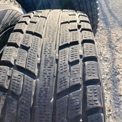 ジムニースタッドレス純正ホイール付きの画像