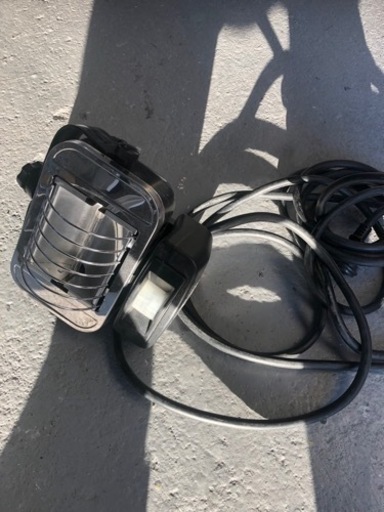 ハロゲン投光器 ライトピッチャー 屋外型】Nichiden 300W/点灯OK/