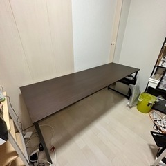【引取り・事前決済限定】パソコンデスク 180cm幅 奥行60c...
