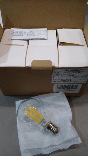 LED電球6個　E17　フィラメント電球