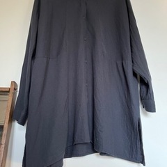 ⬇️🟩お値下げSamansa mos2 紺色シャツ