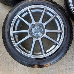 17インチアルミ&スタッドレスタイヤ215/50R17の画像