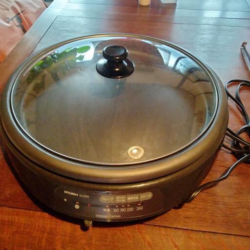 大きめ円型ホットプレート　直径42cm