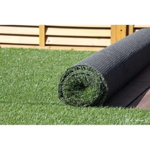 値下げしました！！カインズ　丸巻リアル人工芝 20mm 2.0×4.5m