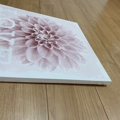 インテリアパネル　花　ピンクの画像