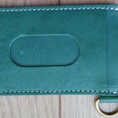 パスケース　グリーン【未使用・美品】の画像