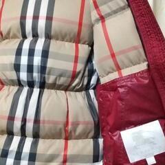 【値下げ中】120 バーバリー キッズ ダウン 120　ダウンジャケット　子供用の画像