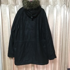 mossimo モッシモ　中綿入りコート　ブラック　ブルゾン　ジャケットの画像