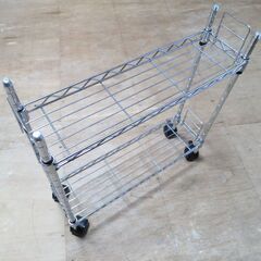 小型薄型　メタルラック　スチールラック　すきま家具　キッチンなど...