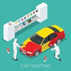 自動車鈑金塗装スタッフ
