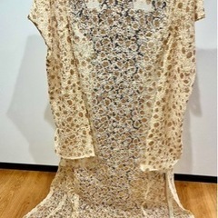 打掛　ハンドメイド　イタリア製の生地の画像
