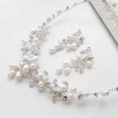 ANNAN WEDDING ティアラ　ネックレス　イヤリングセット