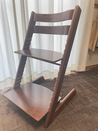 【お譲り先決まりました】ストッケ トリップトラップ ダークブラウン