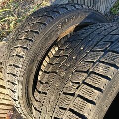 205/50R16 スタッドレスタイヤ 4本 ダンロップ グラスピック DS-2 (中古)の画像