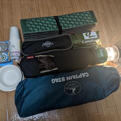 中古キャンプ用品一式の画像
