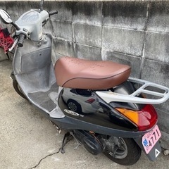リード100 2スト JF06 ボアアップしてます