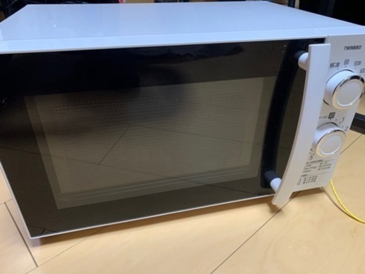 終了【使用期間11ヶ月間】2019年製TWINBIRDレンジ