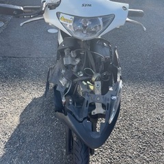 【書類付】台湾　sym シム　サンヤン　dd50 2スト 原付　50cc 【部品取り】の画像