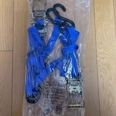 「受付終了」ラチェット式 タイダウンベルト