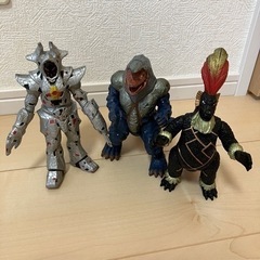 ◆ウルトラマン怪獣　3体　ソフビ◆