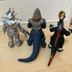 ◆ウルトラマン怪獣　3体　ソフビ◆の画像