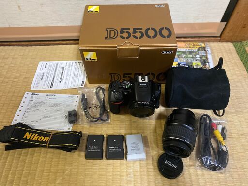 ニコン D5500 ボディ＋標準レンズ” (明日までだけ)