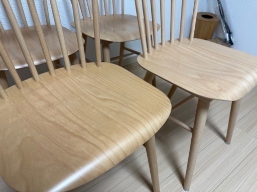 TON ダイニングチェア4脚セット