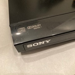 SONY DVDプレーヤーの画像