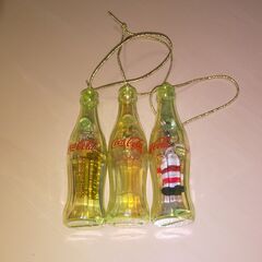 チャリティ【値下げ早い者勝ち】コカ・コーラ　クリスマスツリー Coca-Cola　クリスマス　オーナメントの画像
