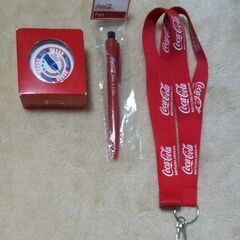 チャリティ　コカ・コーラ　ヨーヨー Coca-Cola　マツイ・ゲーミング・マシン　ストラップ　ペンの画像