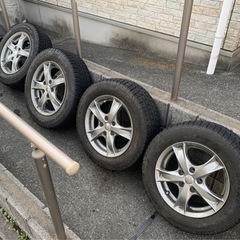 KOSEI AIRBERG アルミホイール＋PIRELLI WINTER ICE CONTROL 195/65R15 4本 タイヤカバー付き ステップワゴン ノア ヴォクシー