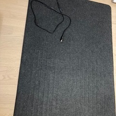【動作確認済み】180×90センチ ホットカーペット カバー付き