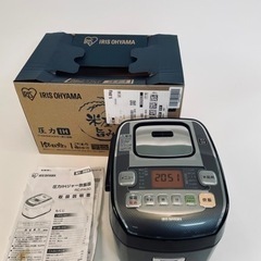 中古炊飯器　アイリスオーヤマ 圧力IH炊飯器 3合 圧力IH式 ...