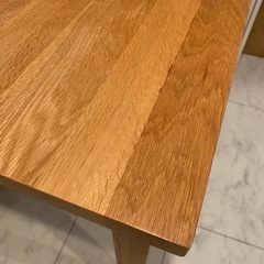 オーク材テーブル 無印良品製