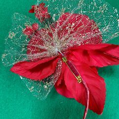 コサージュ　赤い薔薇　８個　専用ケース入りの画像