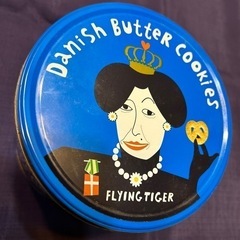 デンマーク製　クッキーの缶の画像